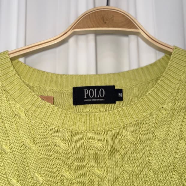 Polo Ralph Lauren 라임 니트