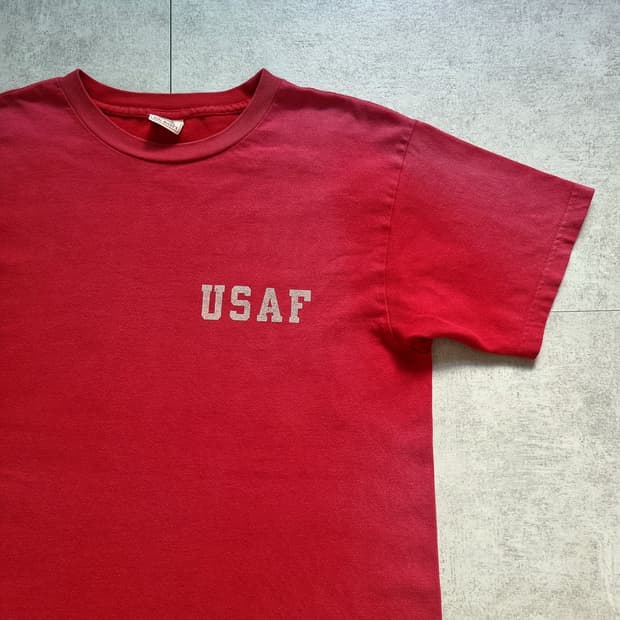 리얼맥코이 USAF 페이딩티셔츠 L sz