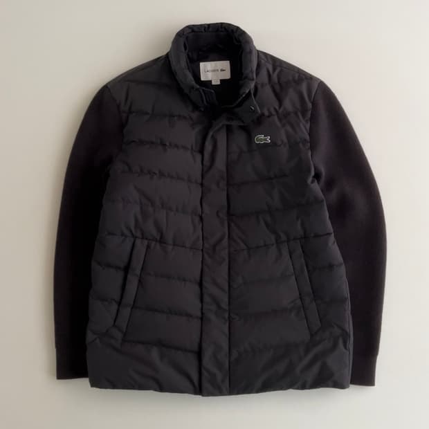 라코스테 니트 패딩 자켓 S