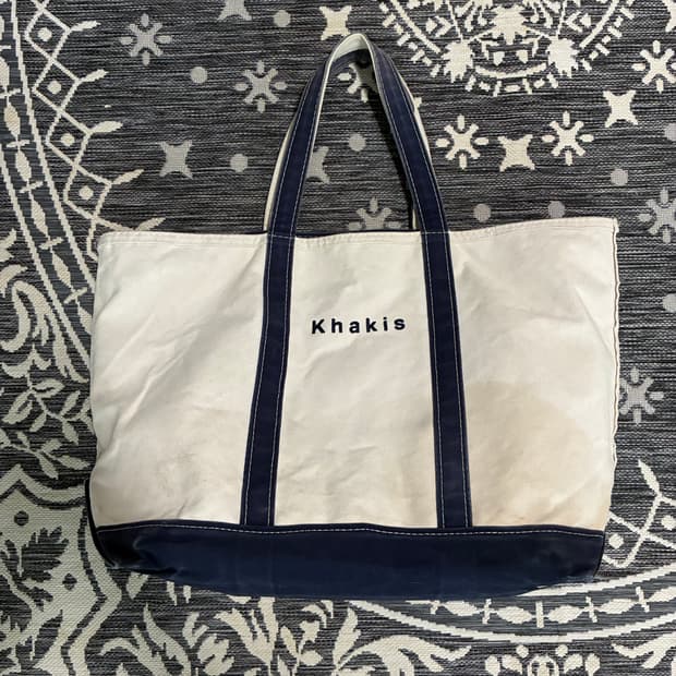 엘엘빈 토트백 L 카키스 별주모델