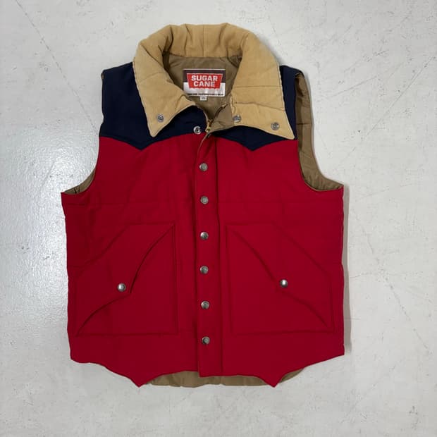 90‘s sugar cane 60/40 padded Vest 