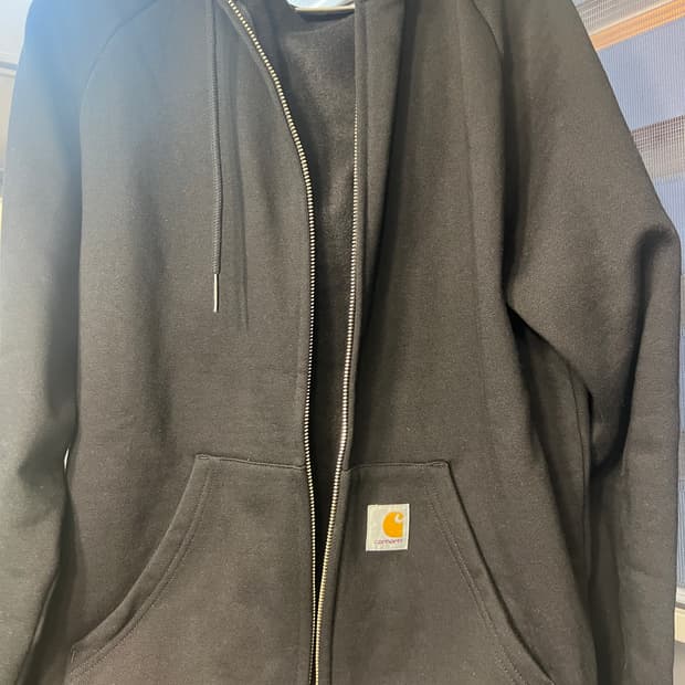 칼하트wip HOODED SQUARE LABEL JACKET 후드집업