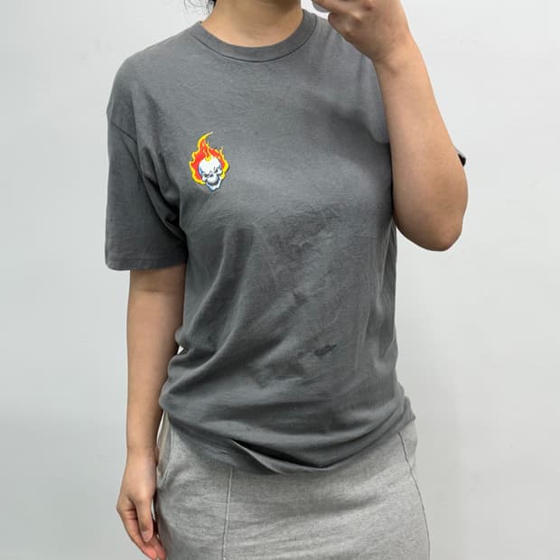 [M] 스투시 x 마블 고스트라이더 반팔티