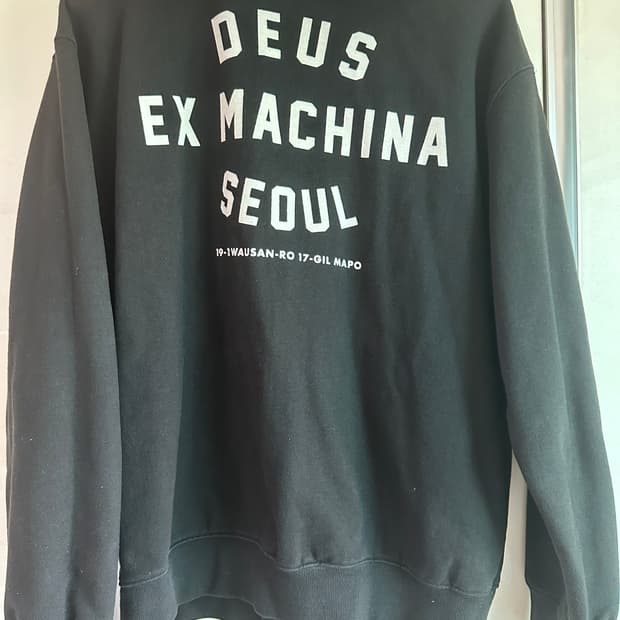 웍스아웃 데우스 후드집업