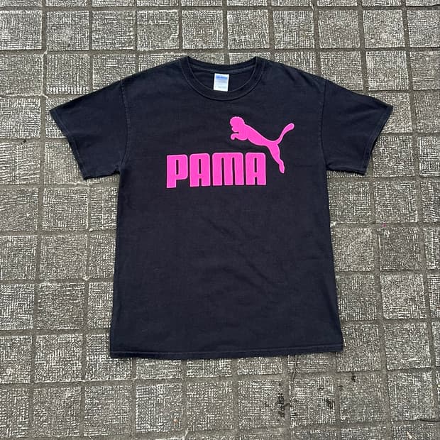 Vintage Puma Parody Pama 2010s T shirt
