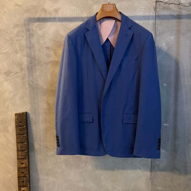 브룩스 브라더스 코튼 테일러드 자켓 슬림100