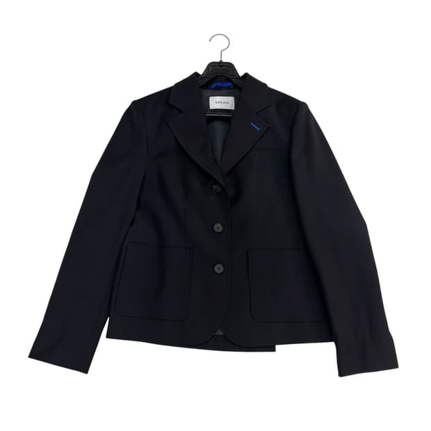 구호플러스 네이비 Back Detail Reguler Fit Jacket