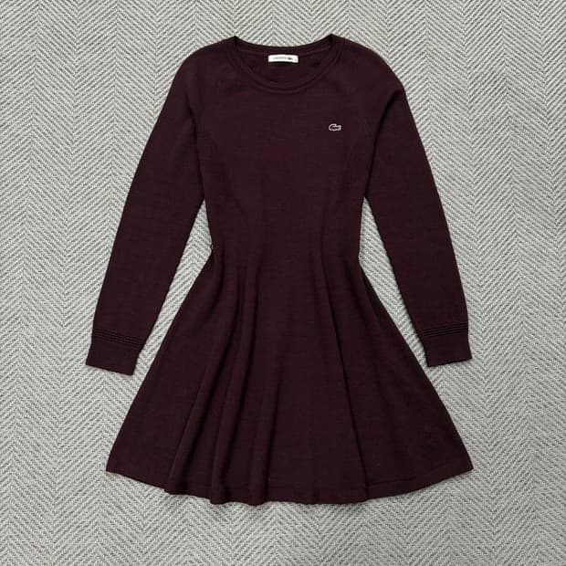 라코스테 니트 원피스 v2132