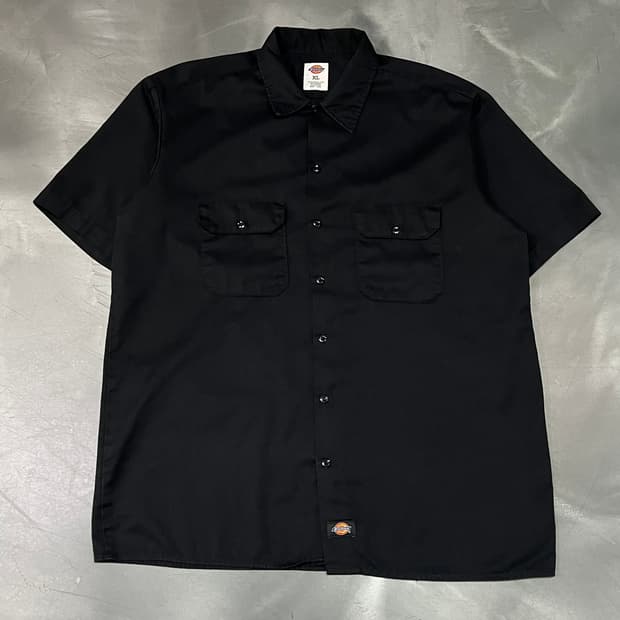  디키즈 워크 하프 셔츠 y16163