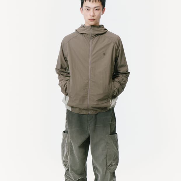 산산기어 alpha jacket brown