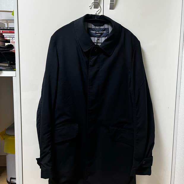 꼼데가르송 옴므 축융 코트