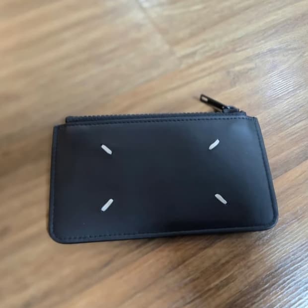 메종마르지엘라 지퍼 카드 지갑 [정품 풀팩]