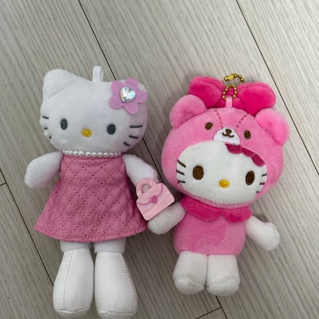 헬로키티 인형 세트