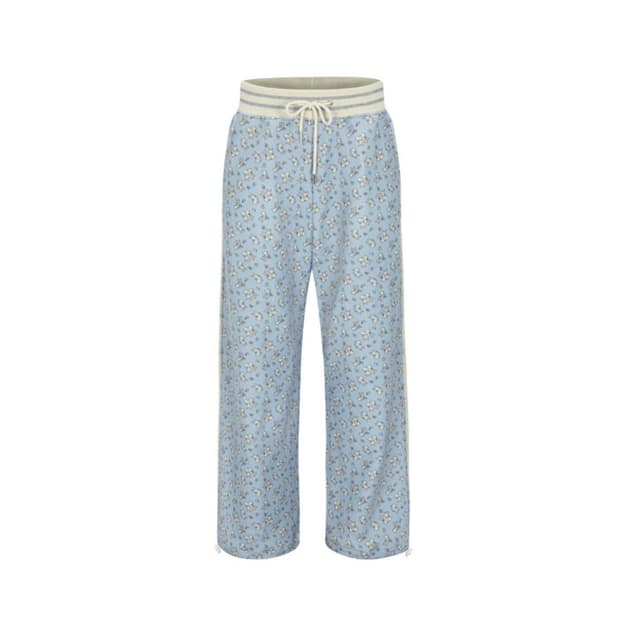 민지에나 래빗 플러피 팬츠 블루