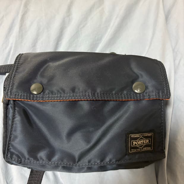 Porter 요시다 포터 탱커 스냅 숄더백 네이비