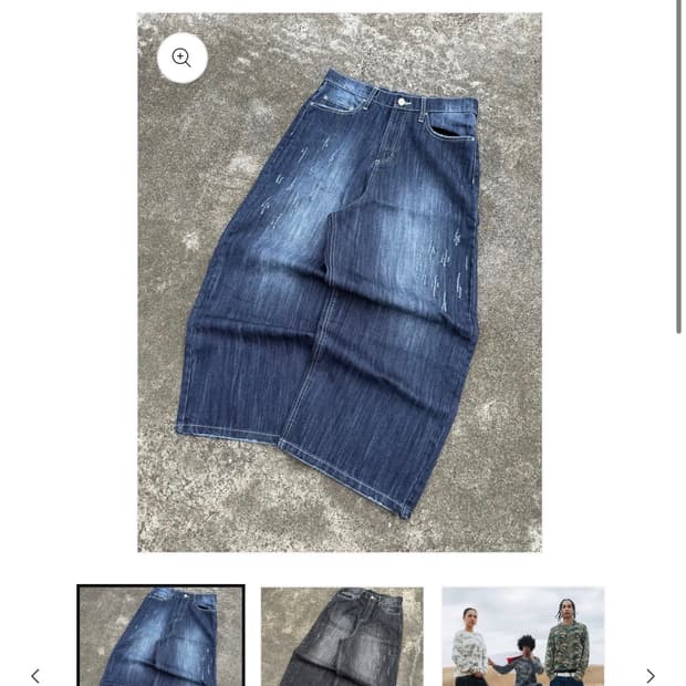 벨벳 데님 팬츠 블루