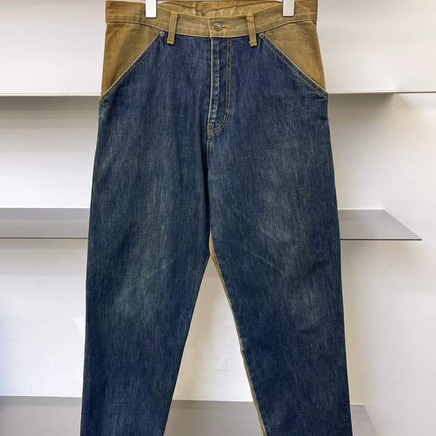 Monitor Graphic 하이브리드 데님 팬츠