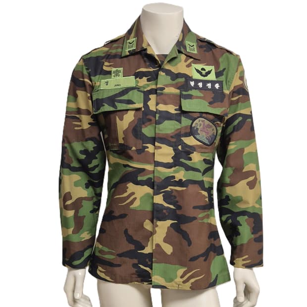 육군 구형 5사단 수색대대 하사 후기형 하계 전투복 상의 자켓 (S)