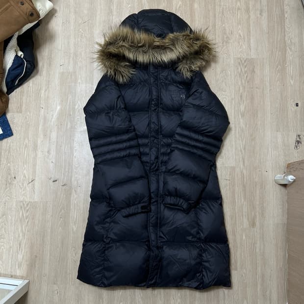 마운틴하드웨어 여성 구스다운 퍼후드 롱패딩 XL 