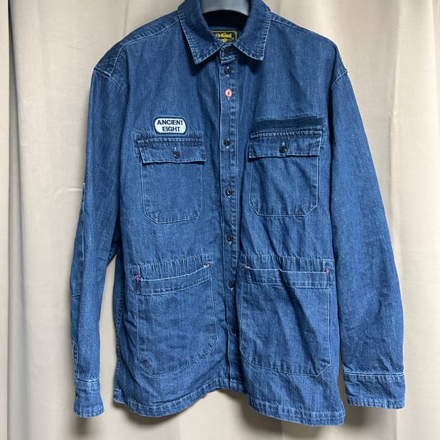 오가프 포인트 데님 셔켓 2