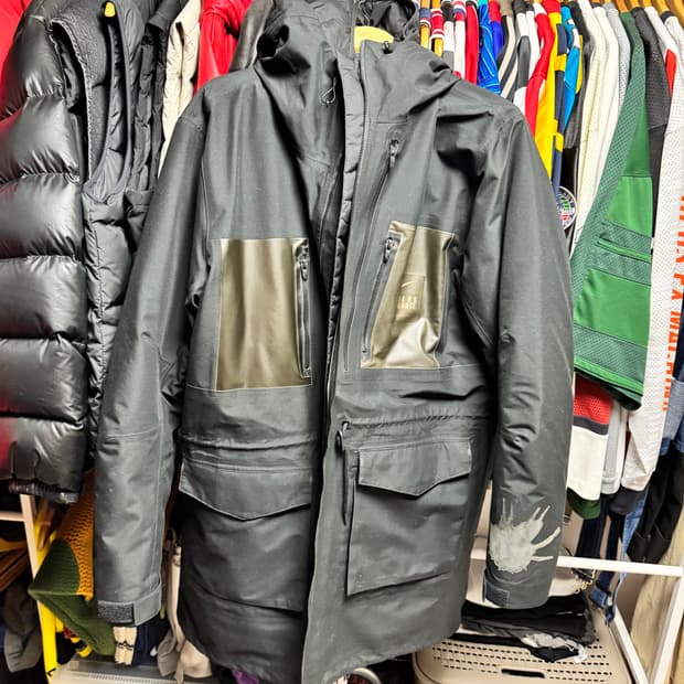 나이키 x 언더커버 피쉬테일 파카 블랙 - US/EU