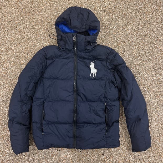 폴로 빅포니 패딩S