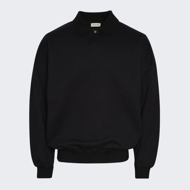 피어오브갓 플리스 폴로 티셔츠