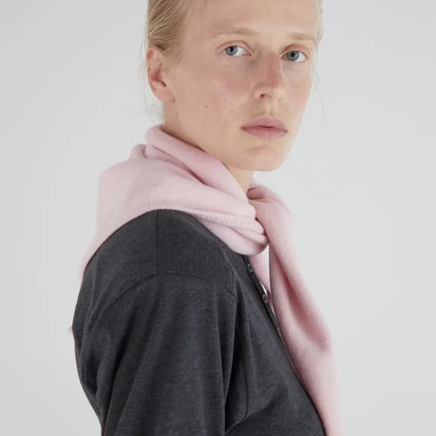 팔로마울 Prima 울 스카프/소프트 핑크