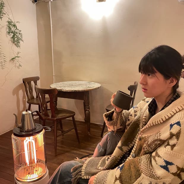 빈티지 니트 가디건