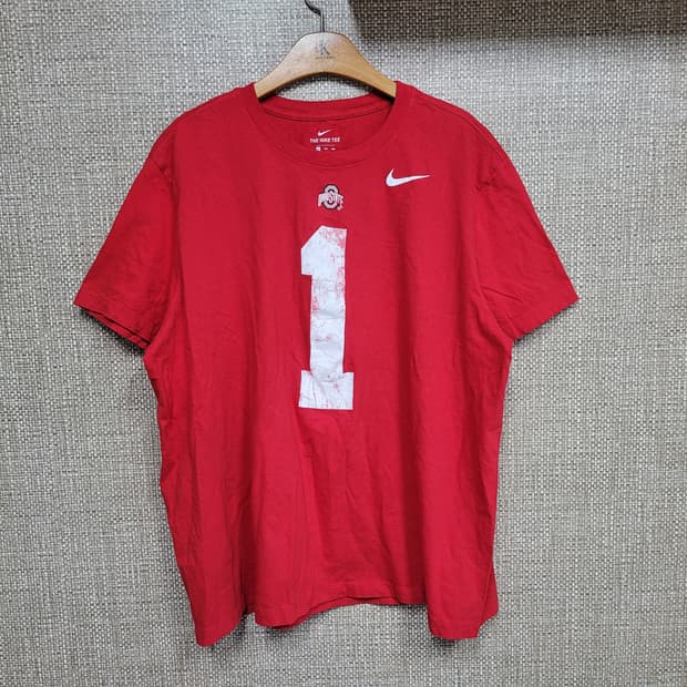 XXL 110사이즈 나이키 빈티지 반팔티셔츠 NCAA