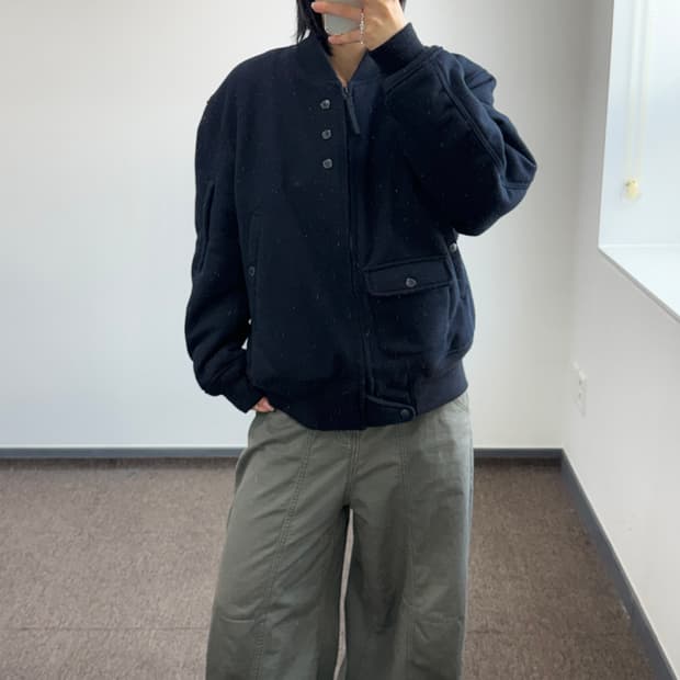 Uniqlo Engineered Garments 유니클로 네이비 자켓