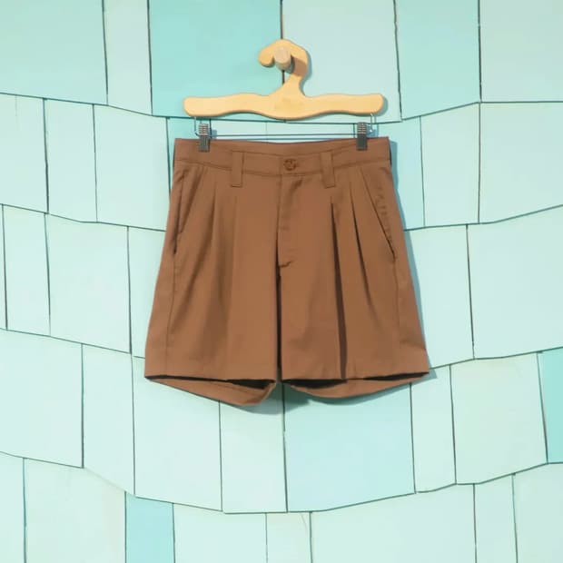 wavy pocket shorts