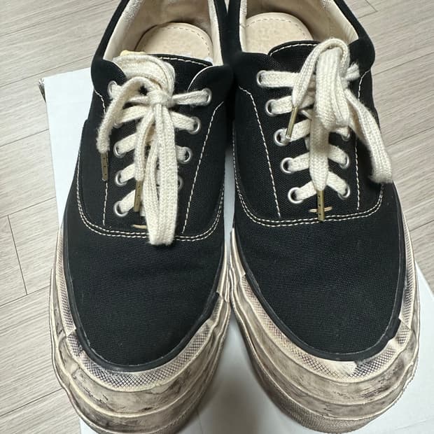 [8.5] 비즈빔 로건덱 지패턴 블랙