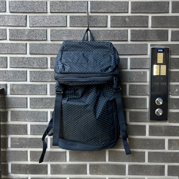 Porter 포터 도트 백팩 네이비