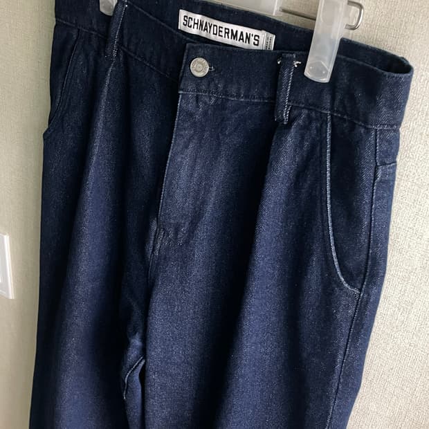 슈나이더맨(Schnaydermans) 베이츠 데님 다크블루