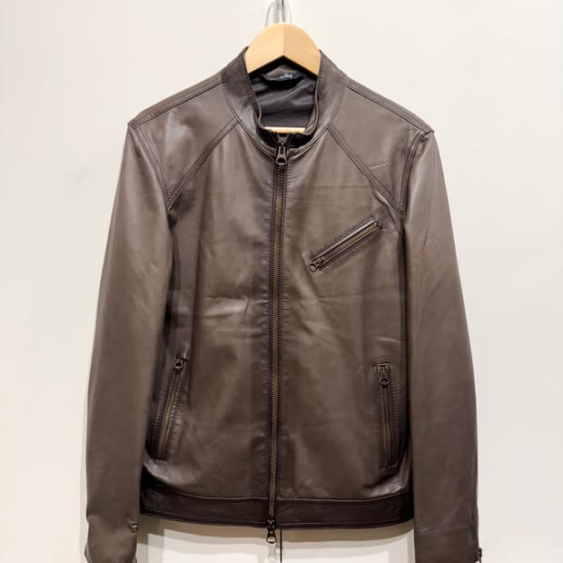 빠니깔레 카우 하이드 레더 자켓