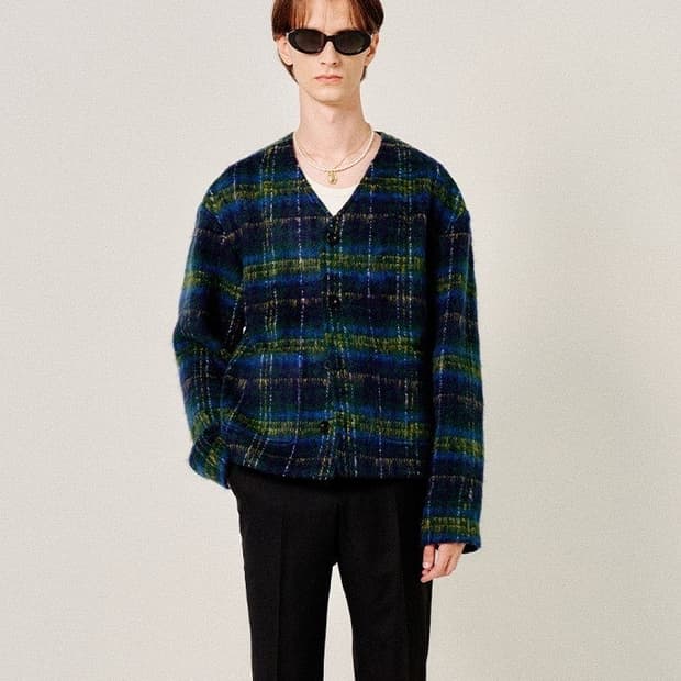 토니웩 모헤어 블루종 올리브 컬러 구합니다