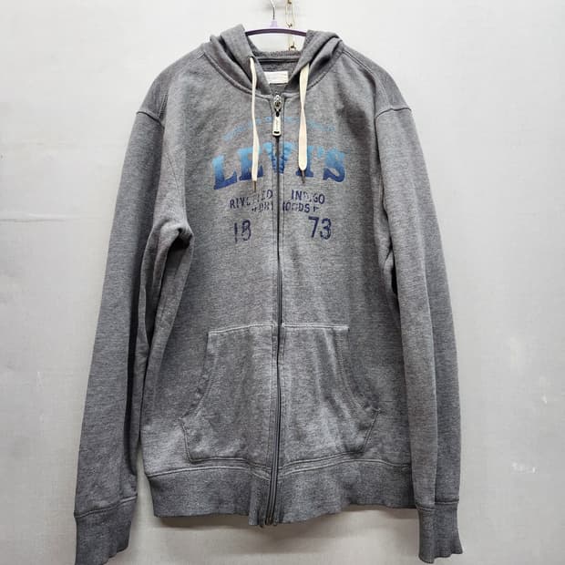 리바이스 빈티지 빅로고 프린팅 후드집업 S(M) 남여공용