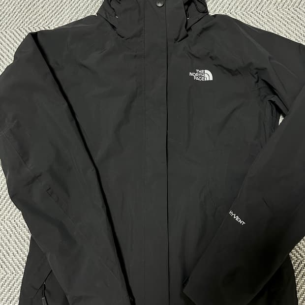 실착1회) 노스페이스 여성용 완전방수 프리미엄 바람막이