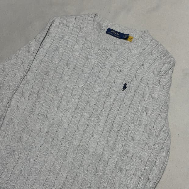 S 폴로랄프로렌 케이블 니트