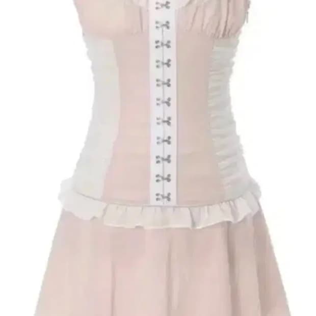 쓰리타임즈 아리엘 원피스 드레스 핑크