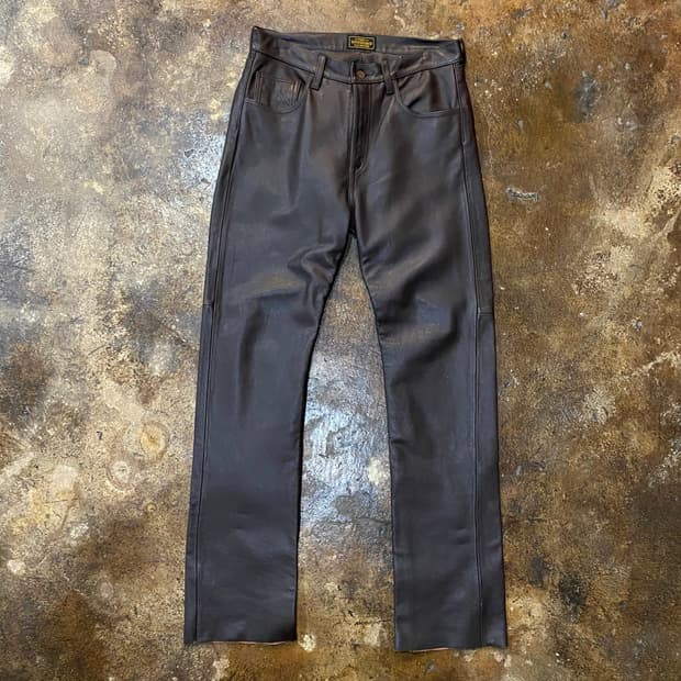 (M)네이버후드 가죽 팬츠