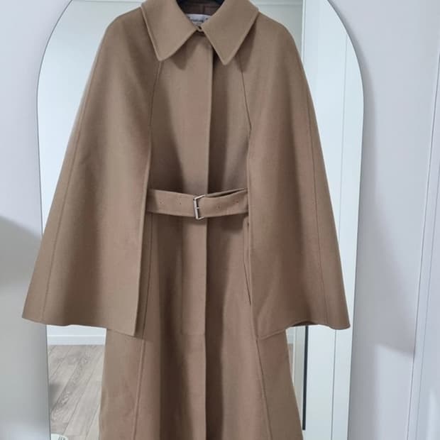 24fw 디올 케이프 벨트 코트 36 풀구성