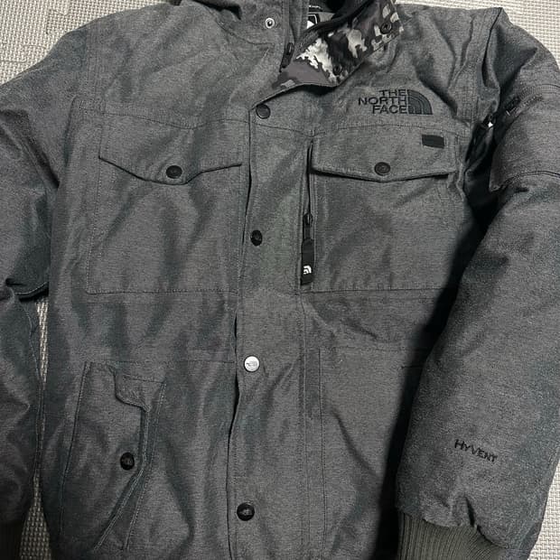 노스페이스 유럽판 한정 밀리터리 패딩 95