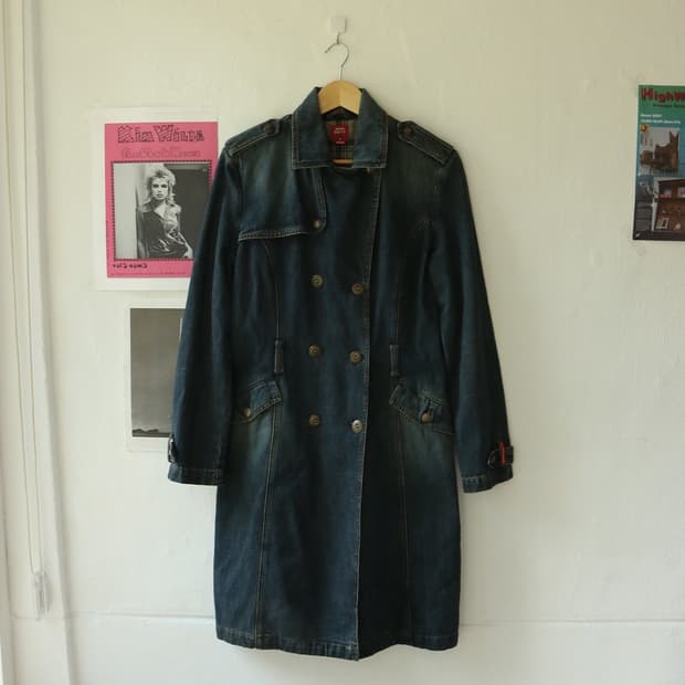 미스식스티 데님 트렌치 코트