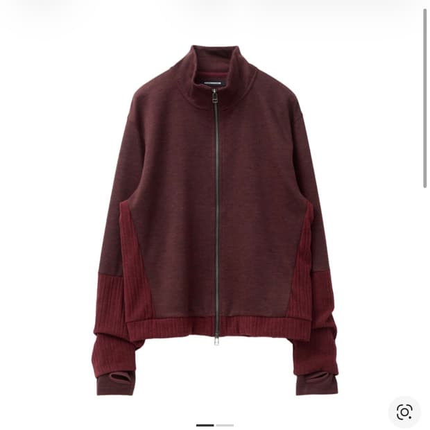 해칭룸 니트 집업