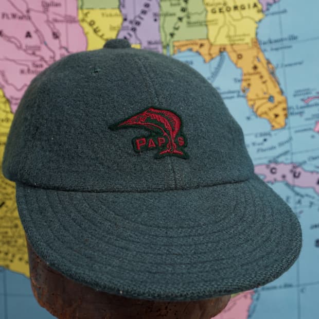 Papas 90s 빈티지 울 캡