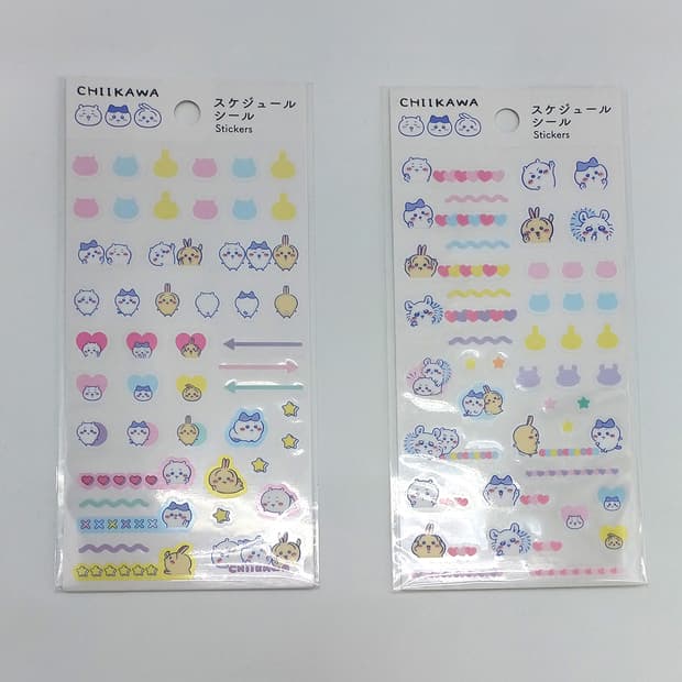 치이카와 먼작귀 하치와레 우사기 모몽가 다꾸 스티커