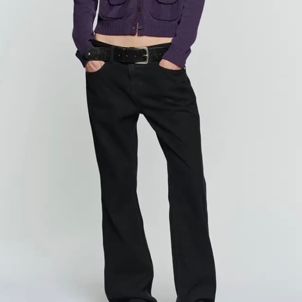 썬번프로젝트 STRAIGHT SLIM DENIM PANTS 팬츠
