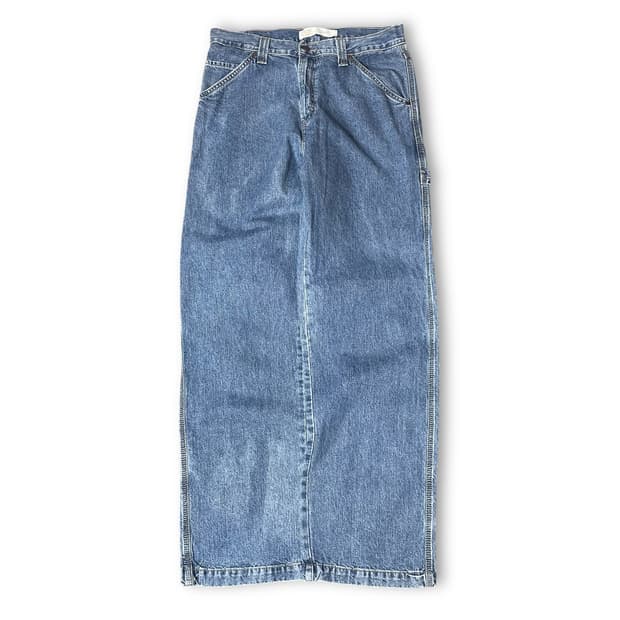 (34) 리바이스 시그니처 중청 백카고 데님 팬츠